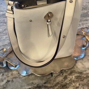 Kate Spade White Leather Shoulder Bag